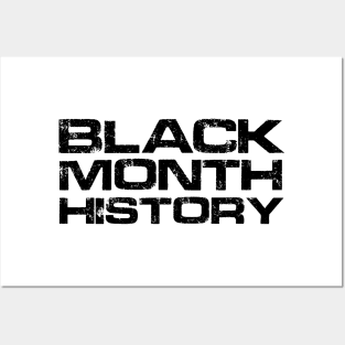 BLACK MONTH HISTORY Posters and Art